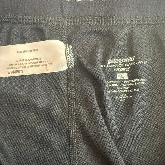 Patagonia large Capilene performance base layer bottoms P2 2620 - Picture 5 of 9
